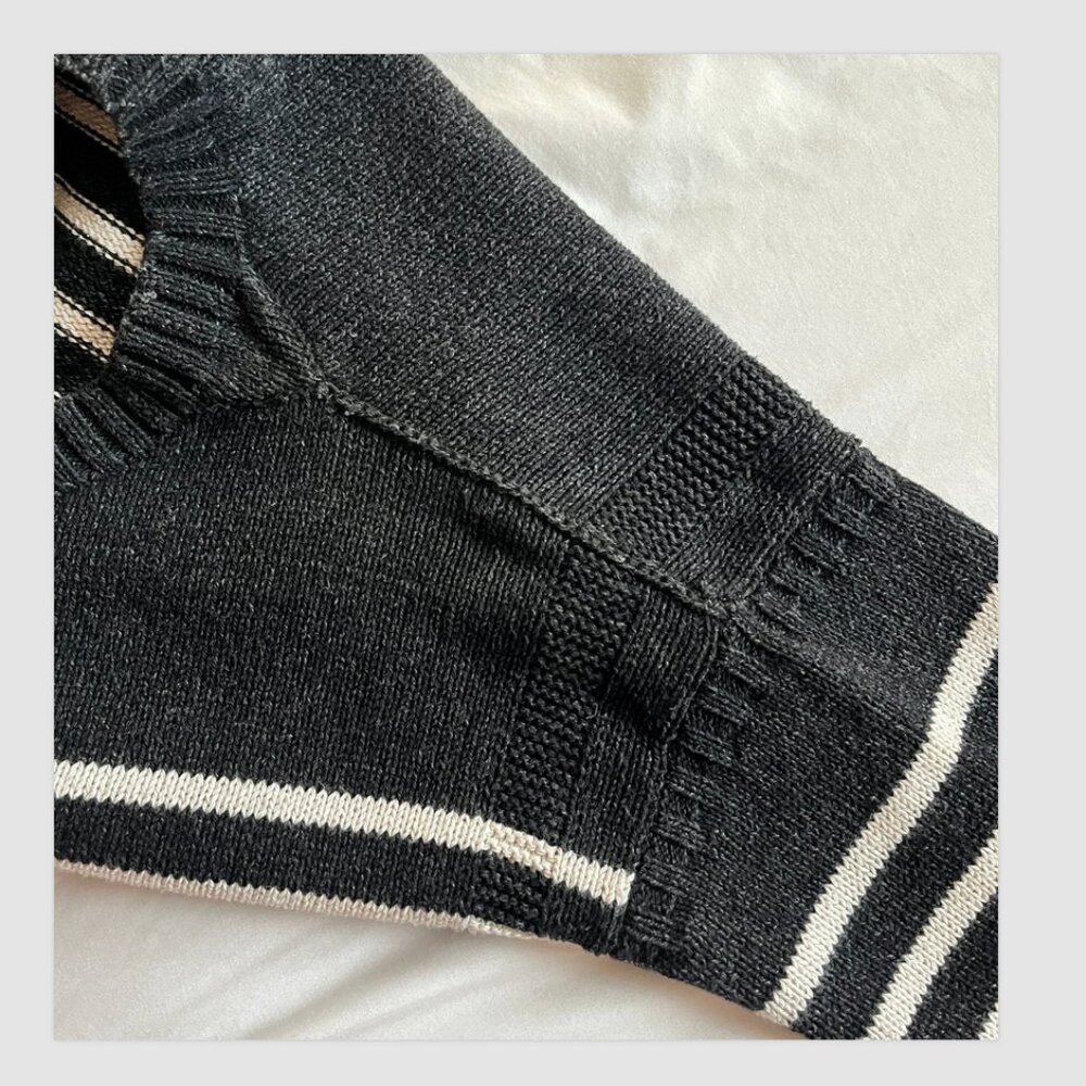 RRL / RALPH LAUREN COTTON KNIT STRIPE SWEATER. SIZE SMALL - Picture 6 of 6